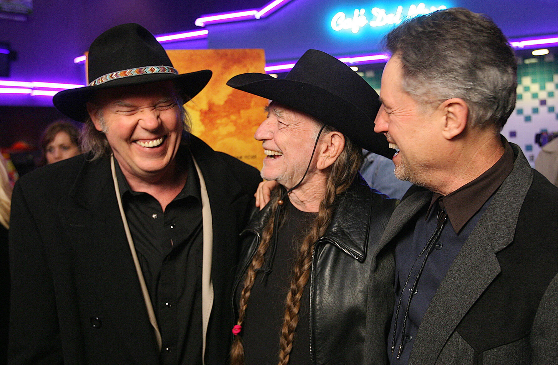 2006: Willie Nelson, Neil Young and Jonathan Demme